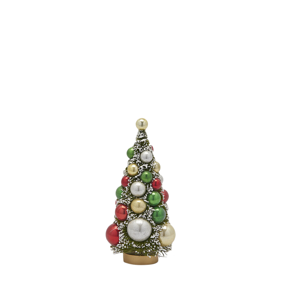 EDG enzo de gasperi Standing Tree With Baubles 23cm